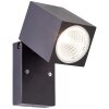 Brilliant Lampor Burk vägglampa utomhus LED Svart, 1-ljuskällor