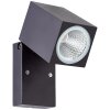 Brilliant Lampor Burk vägglampa utomhus LED Svart, 1-ljuskällor