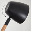 Tanabita Golvlampa Naturfärger, Svart, 1-ljuskällor