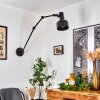 Tablazos Vägglampa, Väggspotlight Svart, 1-ljuskällor