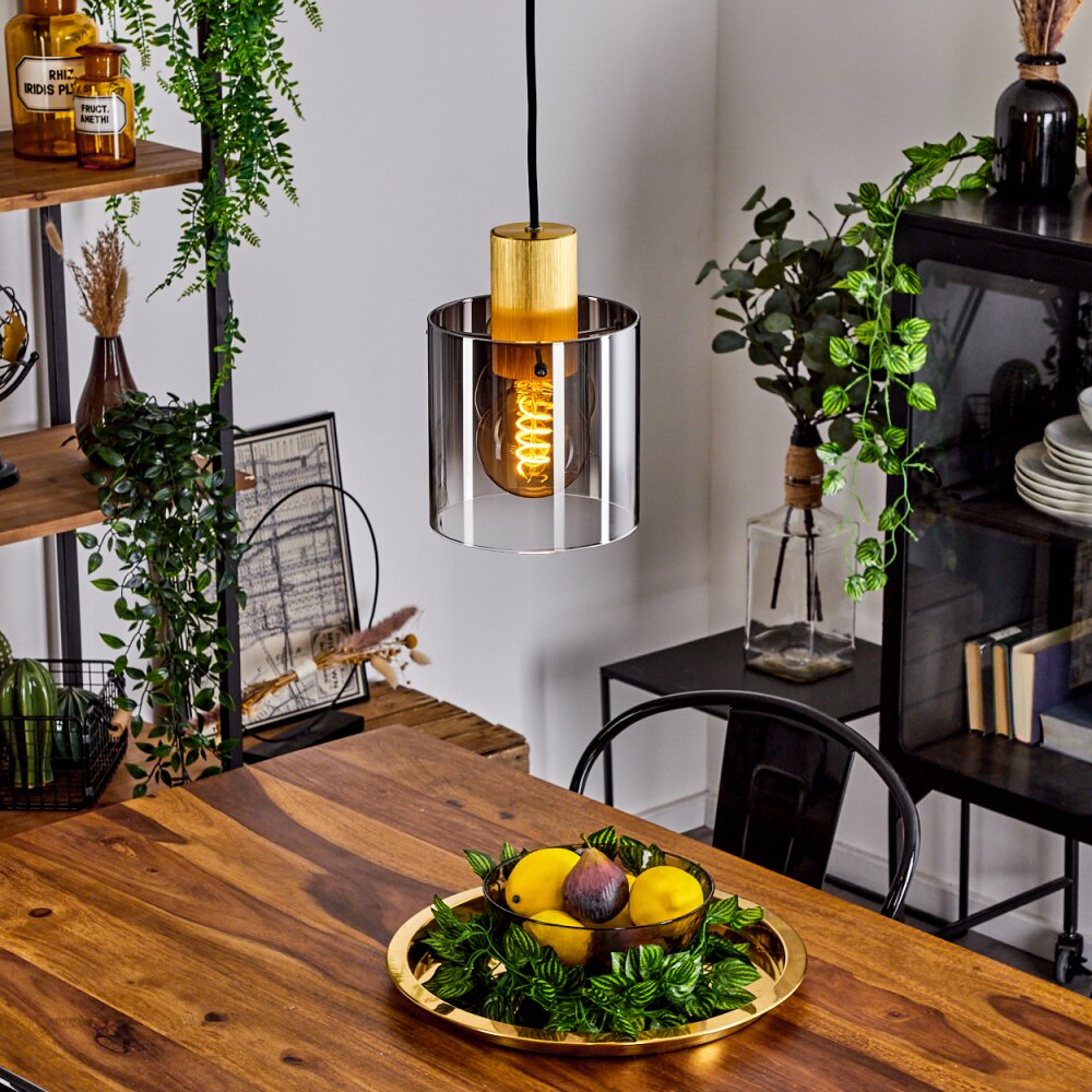 Vuoltu Pendellampa Guld, 1-ljuskällor main product photo