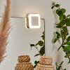 Morges Spegellampa, Vägglampa, Väggspotlight LED Krom, Vit, 1-ljuskällor