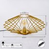 Larson Bordslampa Mässing, 1-ljuskällor