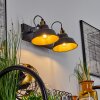 Llanage Vägglampa, Väggspotlight Svart, Vit, 2-ljuskällor