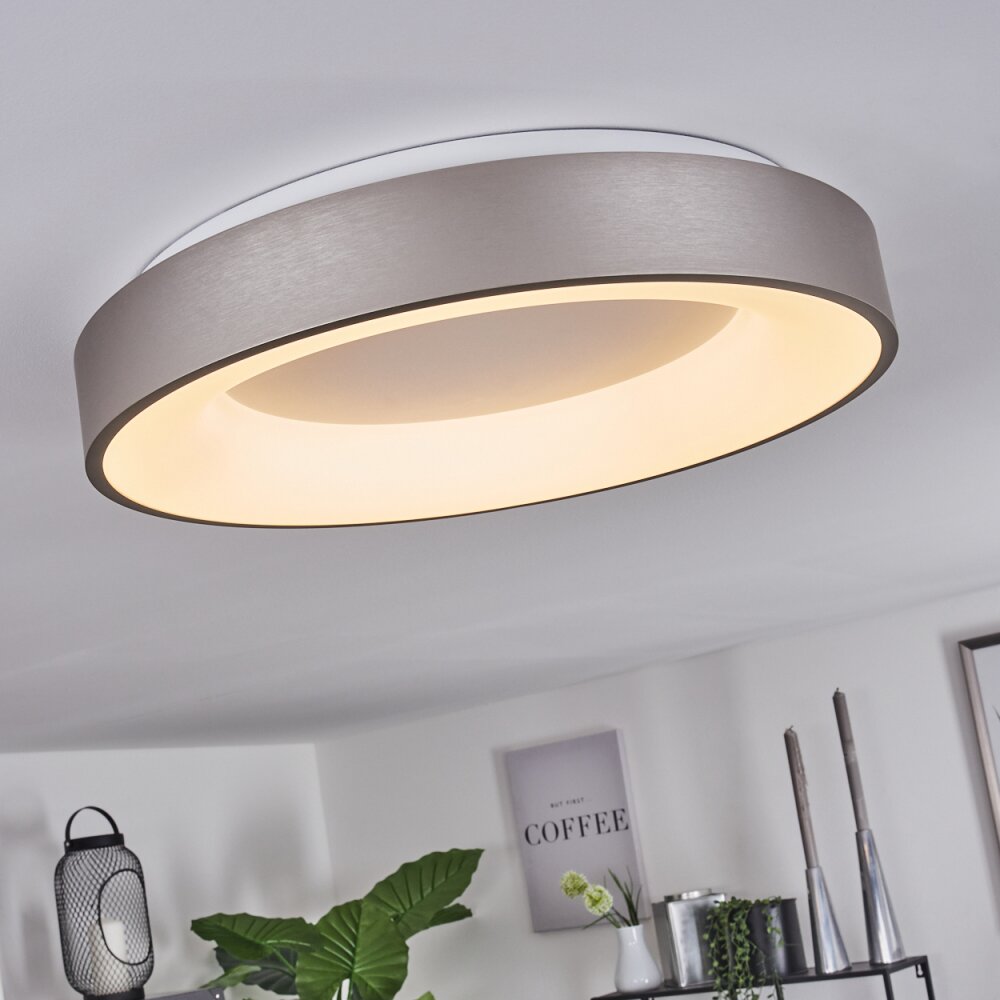 Playas Taklampa LED Silver, Vit, 1-ljuskällor main product photo