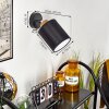 Chiuvi Vägglampa, Väggspotlight Krom, Naturfärger, Svart, Vit, 1-ljuskällor