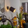Chiuvi Vägglampa, Väggspotlight Krom, Naturfärger, Svart, Vit, 1-ljuskällor