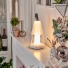 Yari Bordslampa utomhus LED Grått, Genomskinlig, klar, Vit, 1-ljuskällor, Fjärrkontroll, Färgväxlare