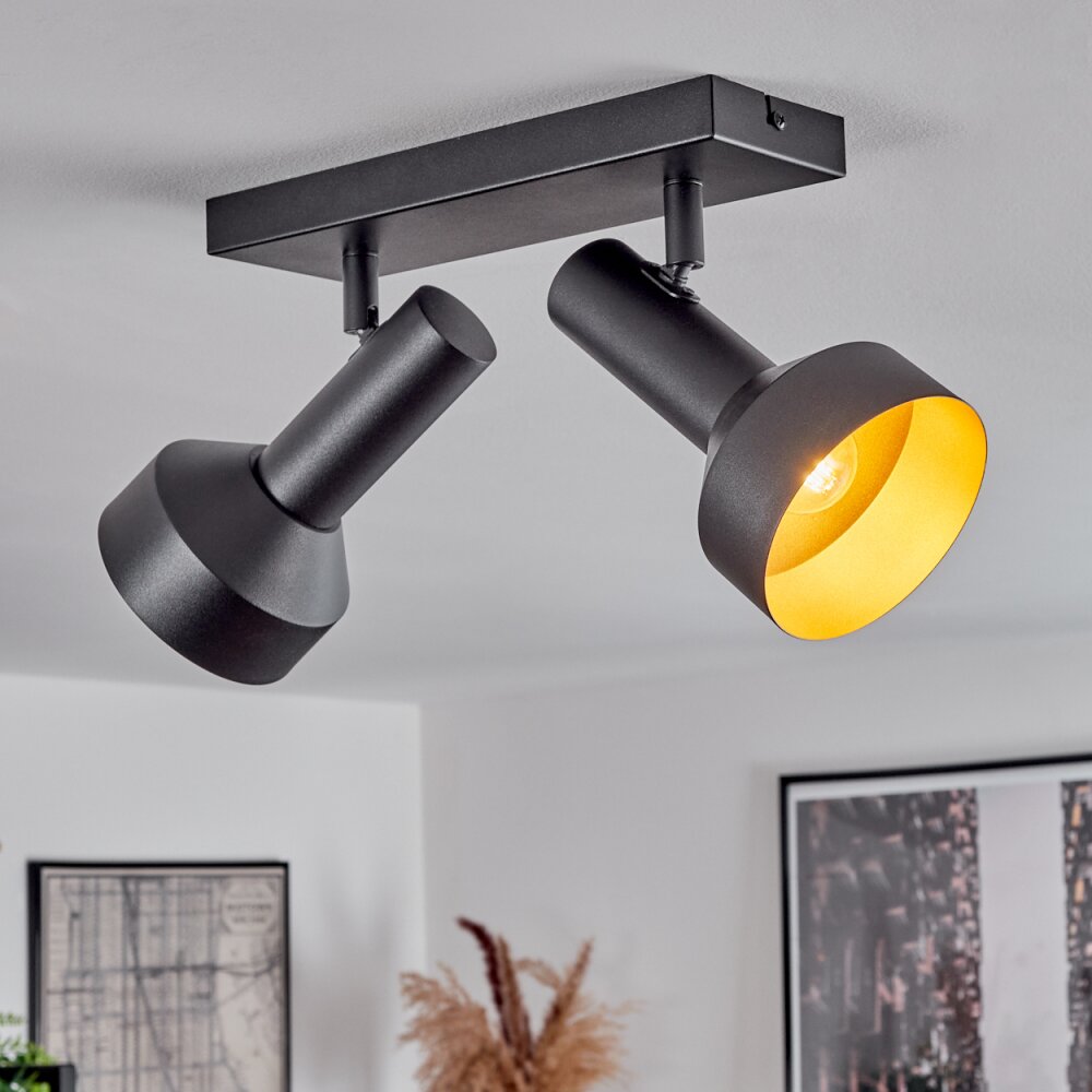 Musko Taklampa, Takstrålkastare Svart, 2-ljuskällor main product photo