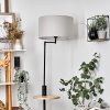 Bigand Golvlampa Naturfärger, Svart, 1-ljuskällor