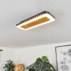 Guacacallo Taklampa, Panel LED Guld, Svart, Vit, 1-ljuskällor