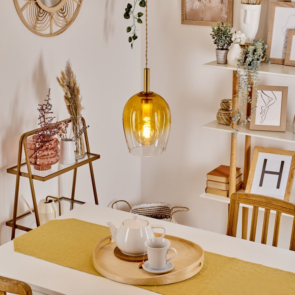Magnano Pendellampa Guld, 1-ljuskällor main product photo