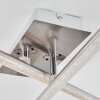 Noppa Taklampa LED Krom, Nickel matt, 2-ljuskällor, Fjärrkontroll, Färgväxlare
