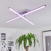Noppa Taklampa LED Krom, Nickel matt, 2-ljuskällor, Fjärrkontroll, Färgväxlare