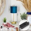 Maripi Bordslampa Guld, 1-ljuskällor
