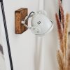Herford Vägglampa, Väggspotlight Trä mörkt, 1-ljuskällor