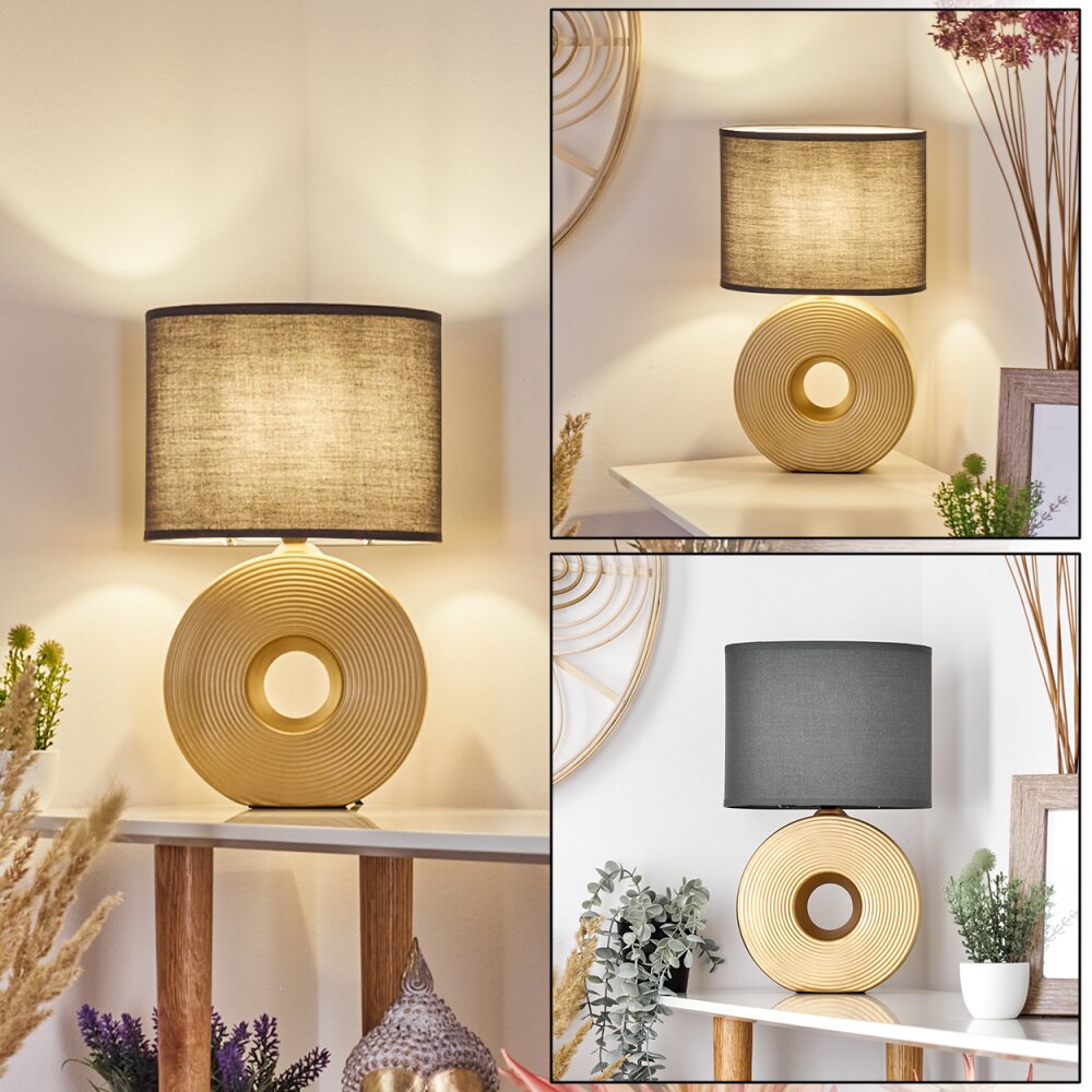 Saija Bordslampa Guld, 1-ljuskällor main product photo