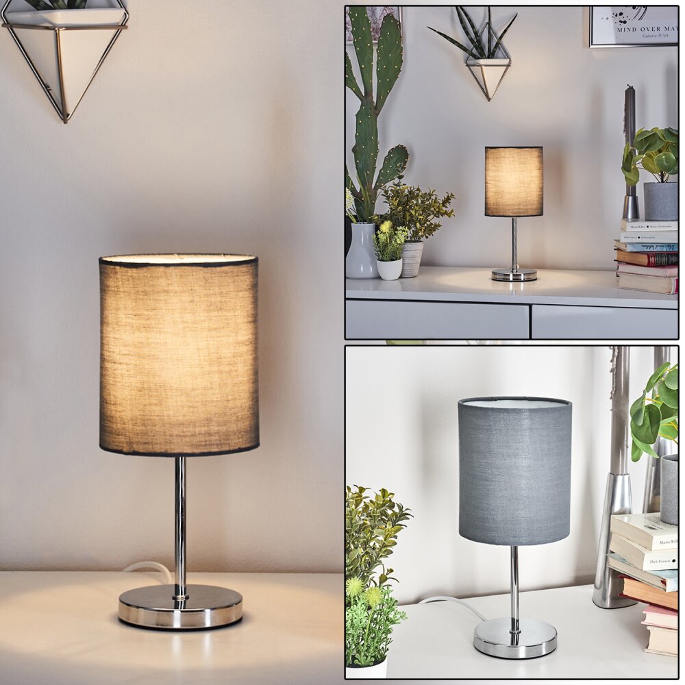 Varmo Bordslampa Krom, 1-ljuskällor main product photo