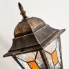 Halla vägglampa utomhus Antik, Guld, Svart, 1-ljuskällor