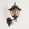 Halla vägglampa utomhus Antik, Guld, Svart, 1-ljuskällor