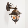 Halla vägglampa utomhus Antik, Guld, Svart, 1-ljuskällor