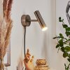 Dalheim Vägglampa, Väggspotlight LED Nickel matt, 1-ljuskällor