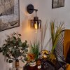Kalsborg Vägglampa Svart, 1-ljuskällor