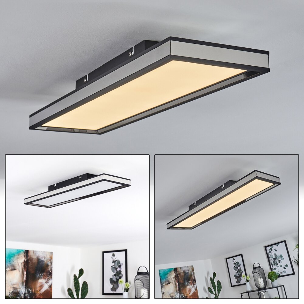 Nabbas Taklampa, Panel LED Svart, 1-ljuskällor main product photo