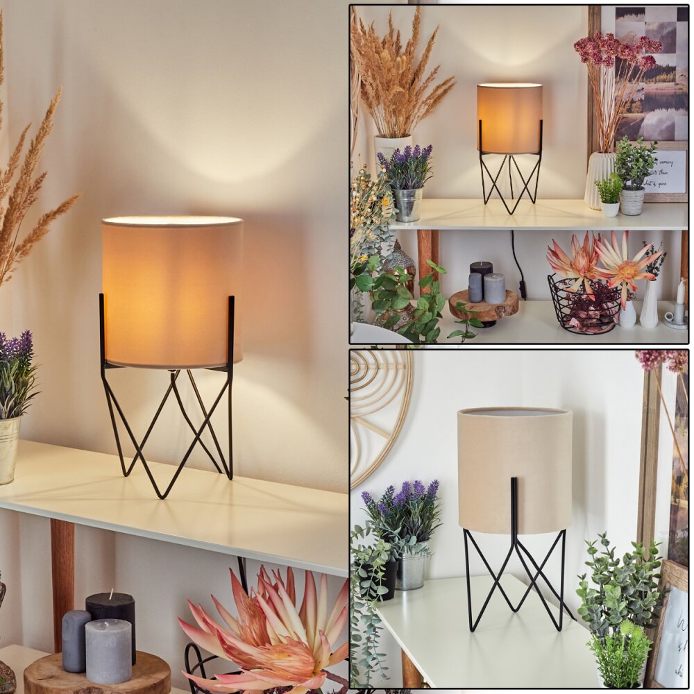 Hallata Bordslampa Svart, 1-ljuskällor main product photo