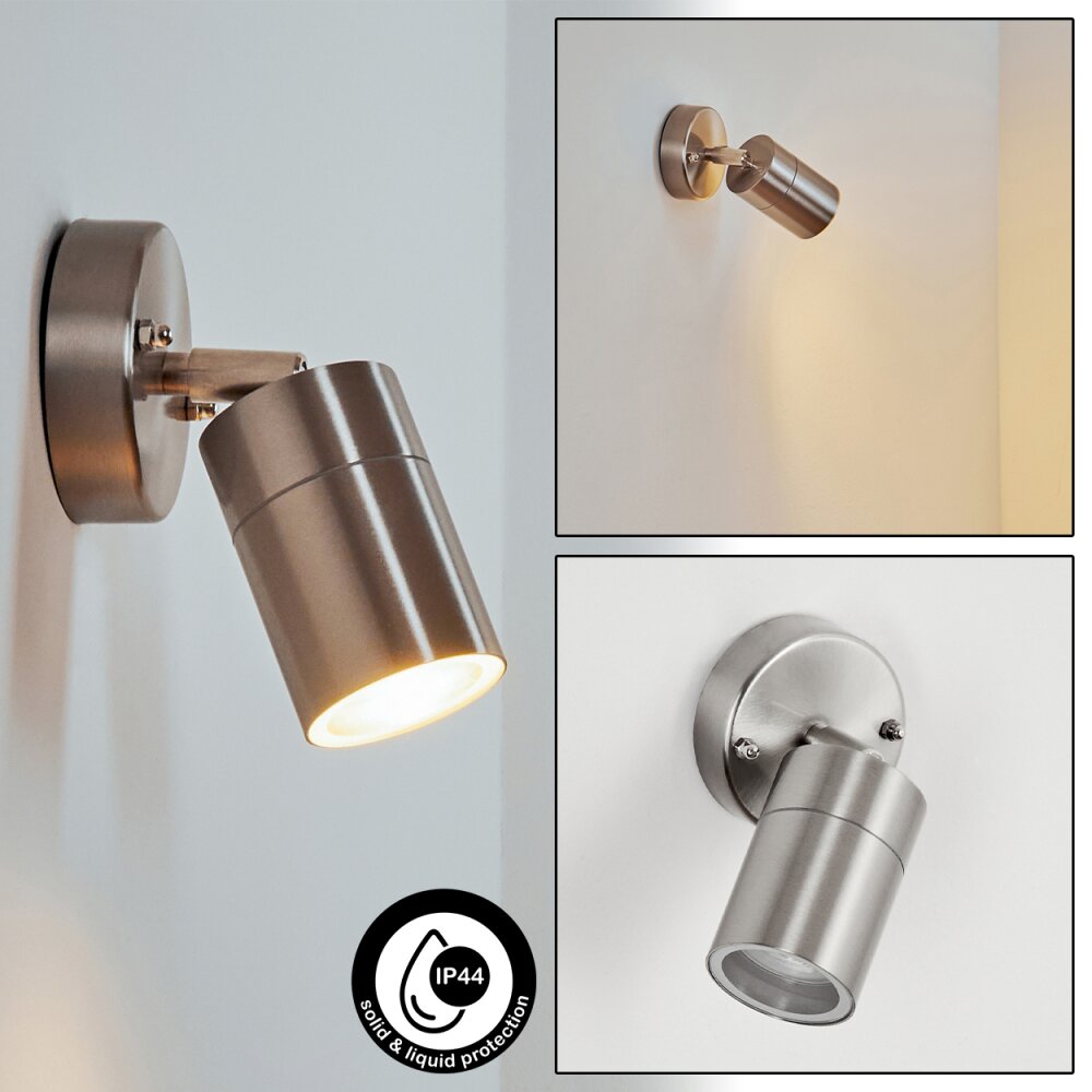 Corneda vägglampa utomhus Rostfritt stål, 1-ljuskällor main product photo