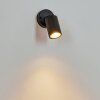 Corneda vägglampa utomhus Svart, 1-ljuskällor