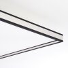 Nabbas Taklampa, Panel LED Svart, Vit, 1-ljuskällor