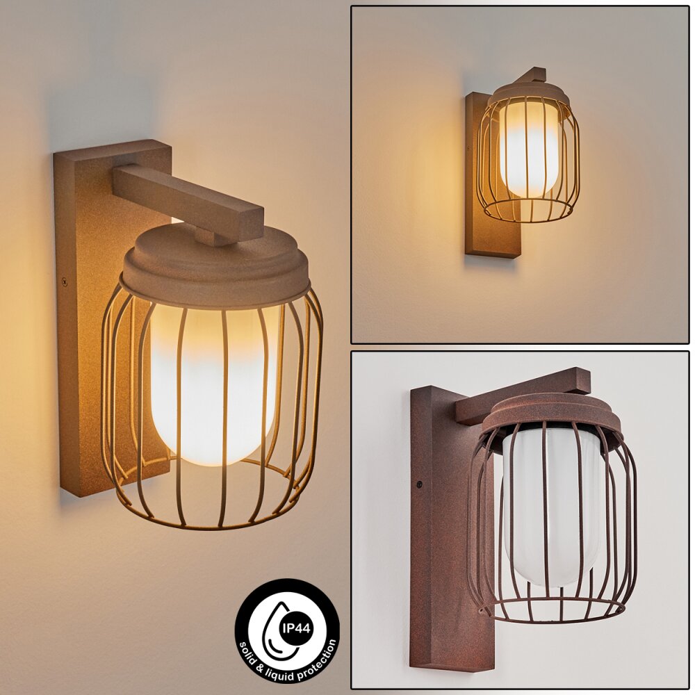 Foothills vägglampa utomhus Rostfärger, 1-ljuskällor main product photo