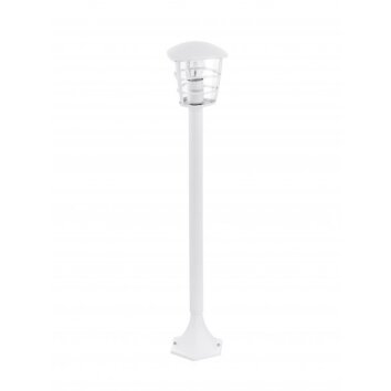 Eglo Lampor ALORIA Golvlampa utomhus, gångvägslampa Vit, 1-ljuskällor