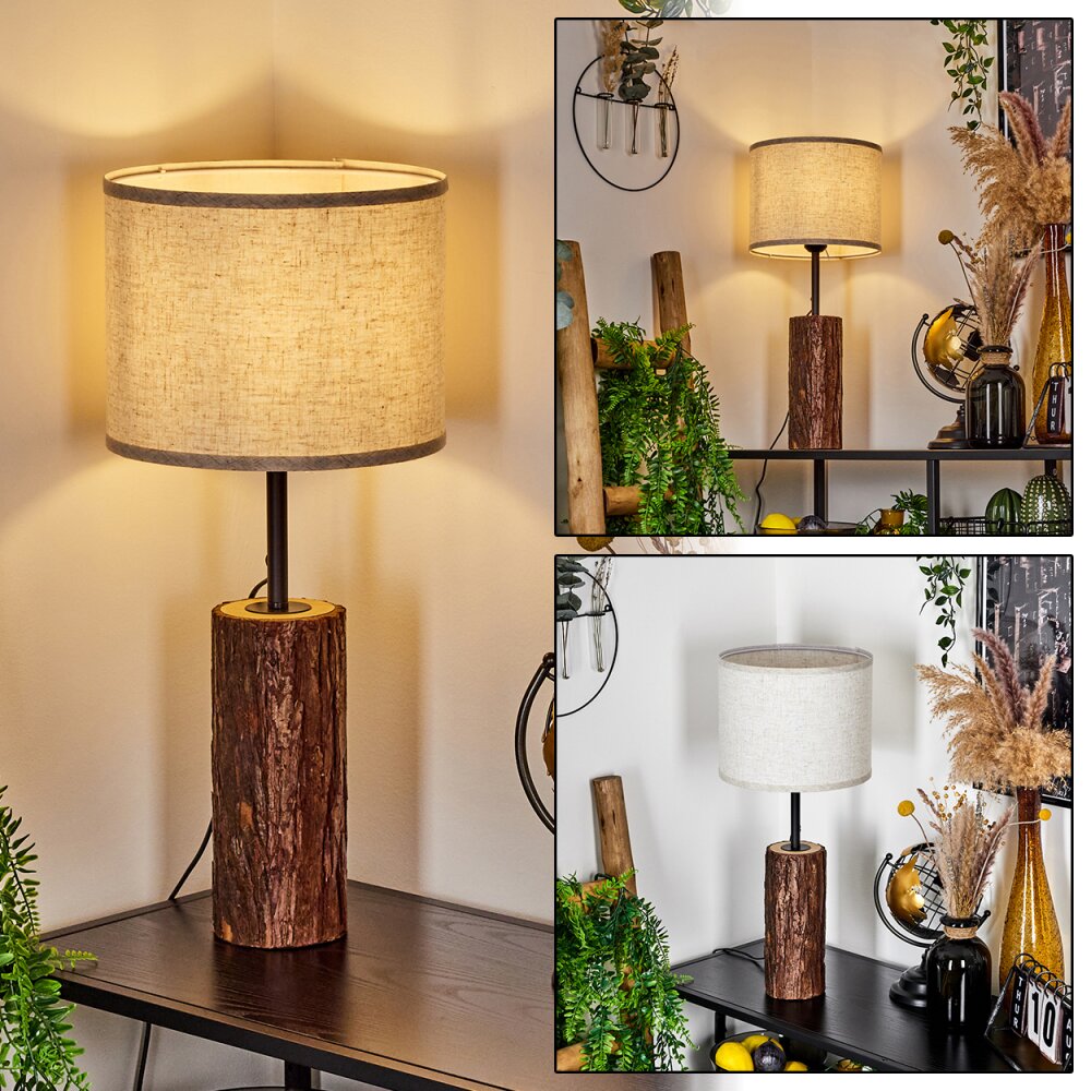 Perdigueira Bordslampa Naturfärger, Svart, 1-ljuskällor main product photo