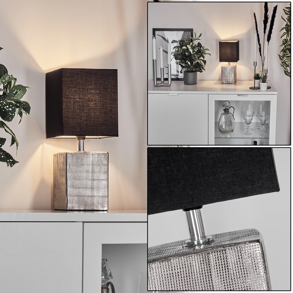 Boldrarias Bordslampa Krom, Silver, 1-ljuskällor main product photo