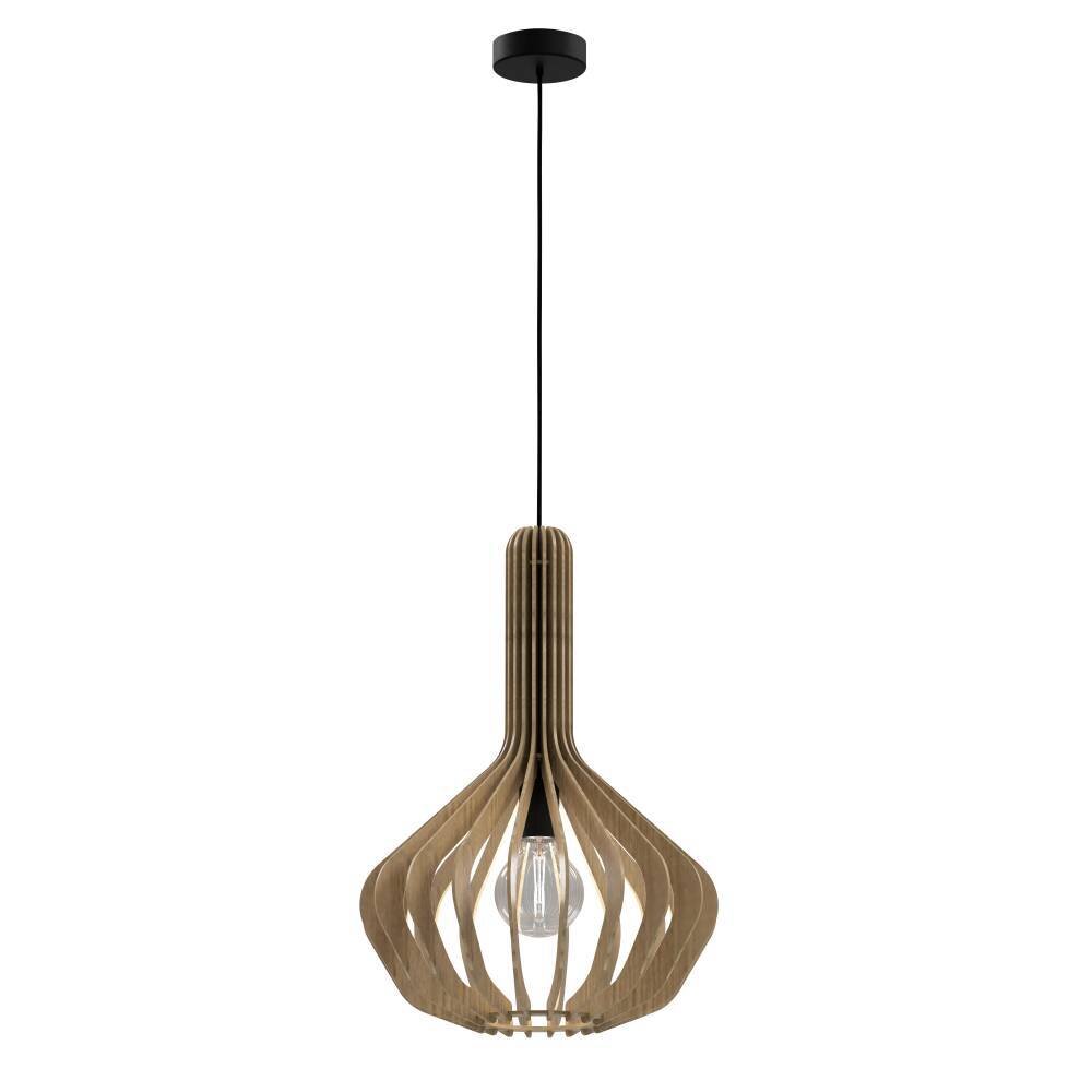 Eglo VELASCO Pendellampa Svart, 1-ljuskällor main product photo