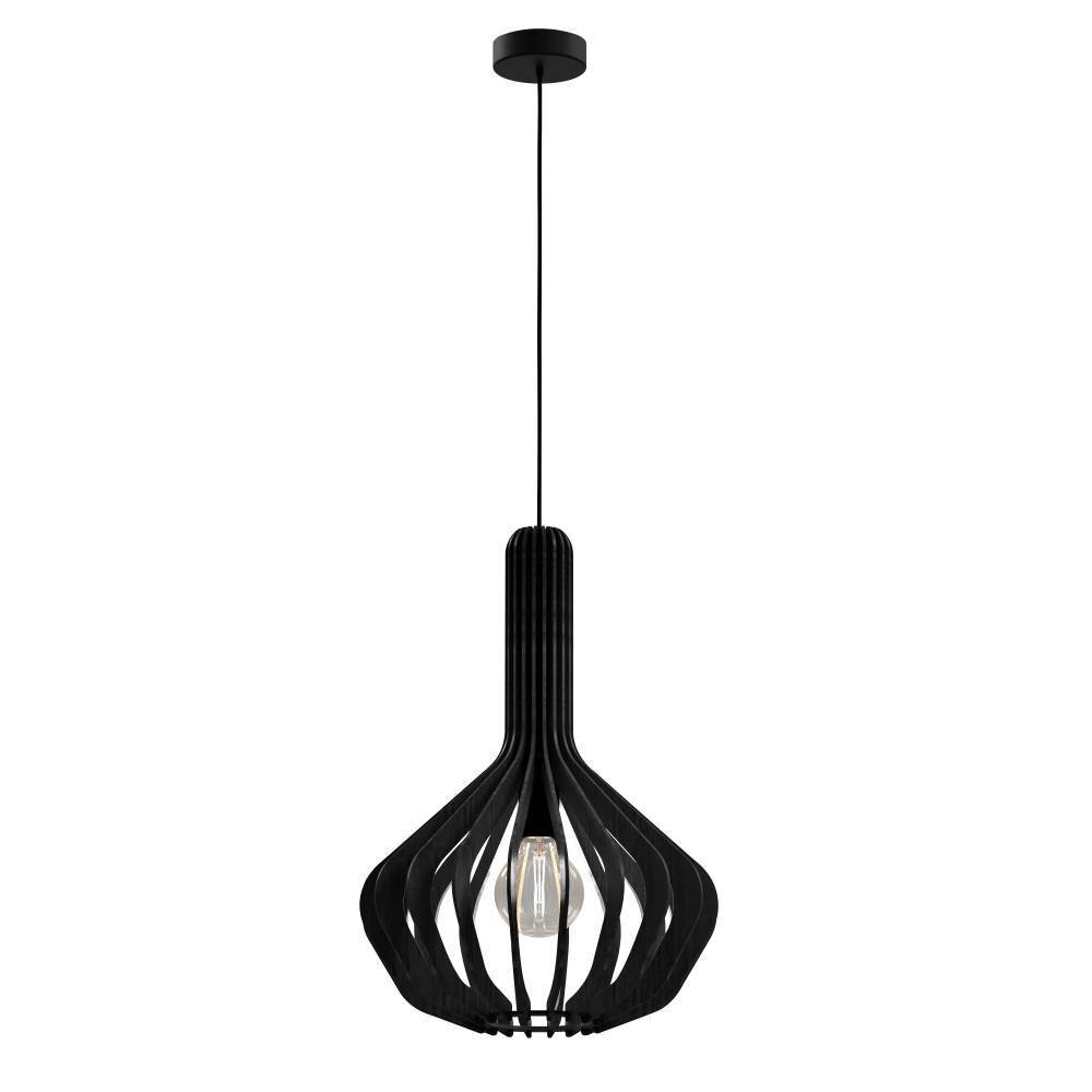 Eglo VELASCO Pendellampa Svart, 1-ljuskällor main product photo