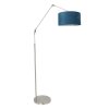 Steinhauer Chic Golvlampa, Läslampa, Båglampor Färg i rostfritt stål, 1-ljuskällor