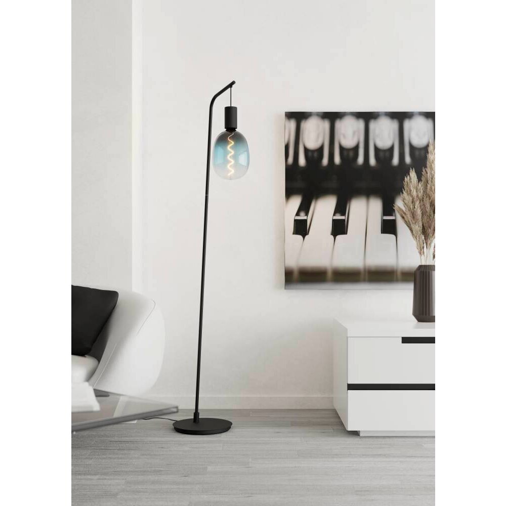 Eglo CRANLEY Golvlampa Svart, 1-ljuskällor main product photo