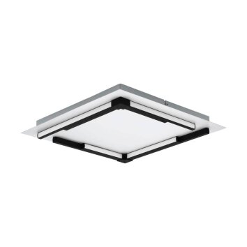 Eglo Lampor ZAMPOTE Taklampa LED Svart, Vit, 1-ljuskällor