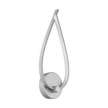 Eglo Eglo Vägglampa LED Nickel matt, 1-ljuskällor Eglo Eglo Vägglampa LED Nickel matt, 1-ljuskällor