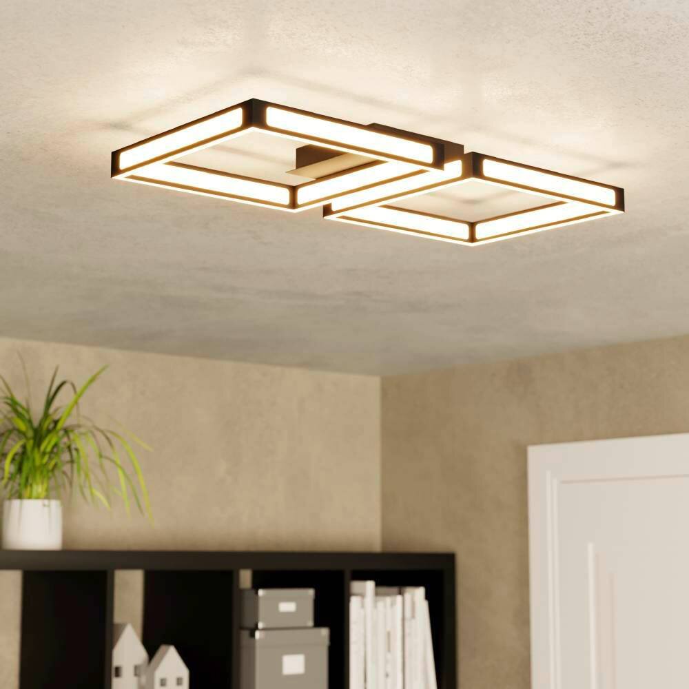 Eglo ALTAFLOR Taklampa LED Svart, 8-ljuskällor main product photo