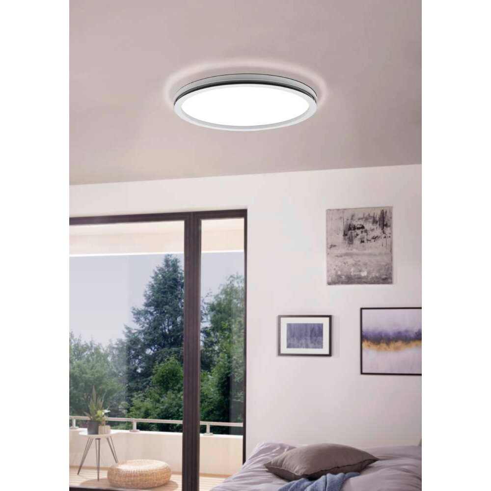 Eglo LAZARAS Taklampa LED Vit, 1-ljuskällor, Färgväxlare main product photo