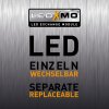 Paul Neuhaus Lampor PURE-GEMIN Pendelbelysning LED Aluminium, Mässing, Svart, 5-ljuskällor