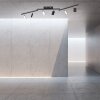 Paul Neuhaus Lampor PURE-MIRA Taklampa LED Svart, 6-ljuskällor, Fjärrkontroll
