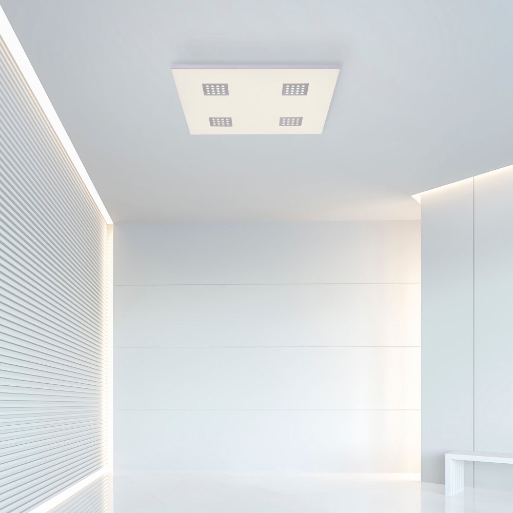 Paul Neuhaus Lampor PURE-NEO Taklampa LED Aluminium, 4-ljuskällor, Fjärrkontroll main product photo