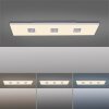Paul Neuhaus Lampor PURE-NEO Taklampa LED Aluminium, 3-ljuskällor, Fjärrkontroll