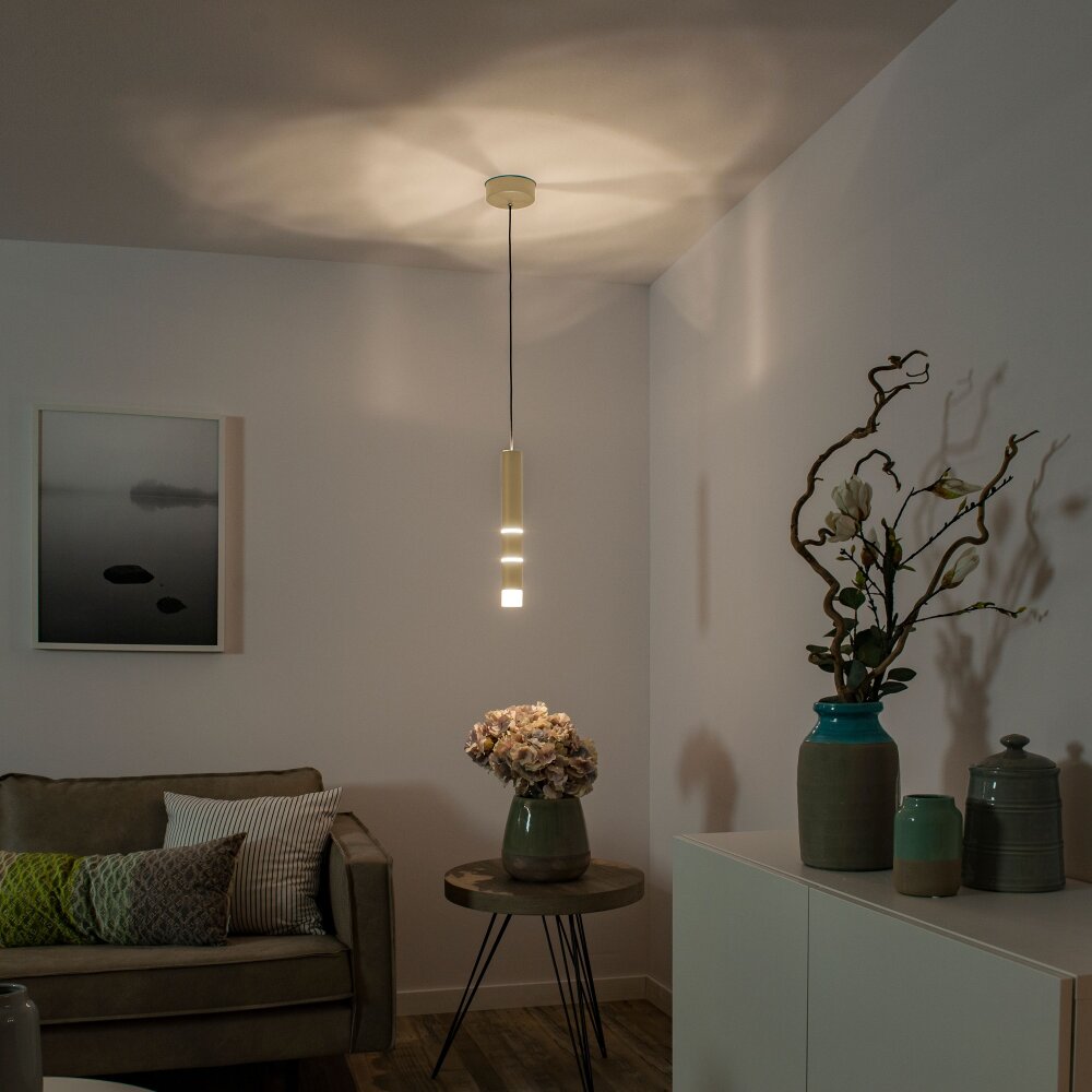Paul Neuhaus Lampor PURE-VEGA Pendelbelysning LED Mässing, 3-ljuskällor main product photo