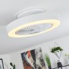 Azenha Takfläkt med belysning LED, 1-ljuskällor, Fjärrkontroll